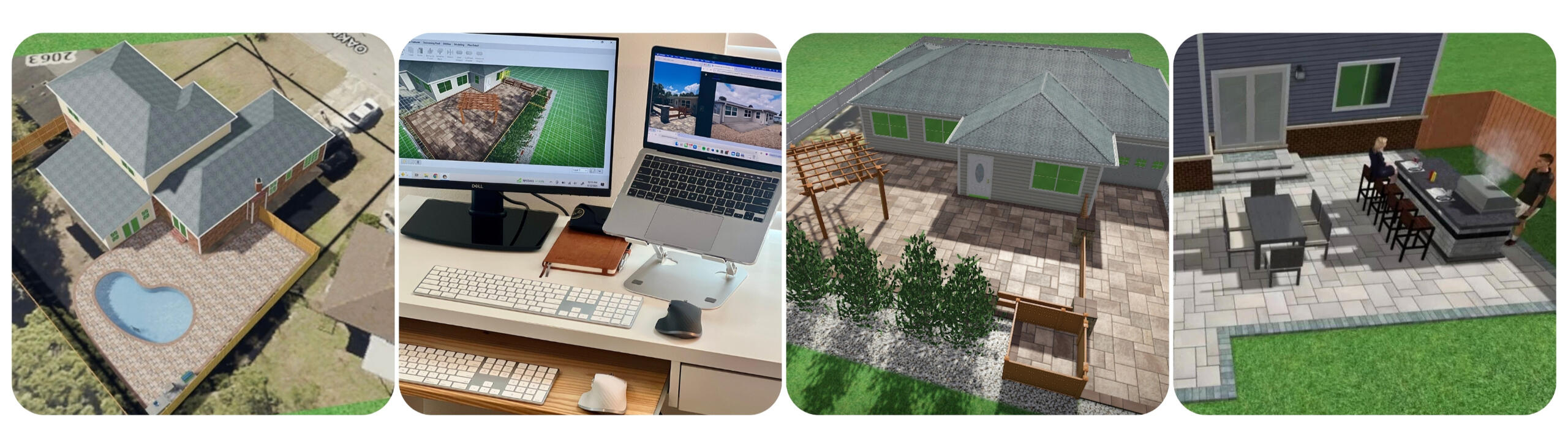 3D Render and Design Paver 3D Design in Jacksonville FL by Spec Built Contracting